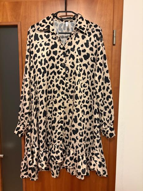 Šaty s leopardím vzorem zn. imperial, s