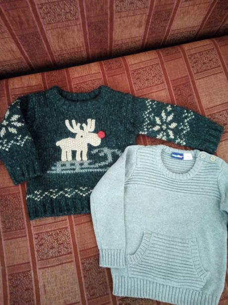 Detský vianocny sveter zn.next, 80