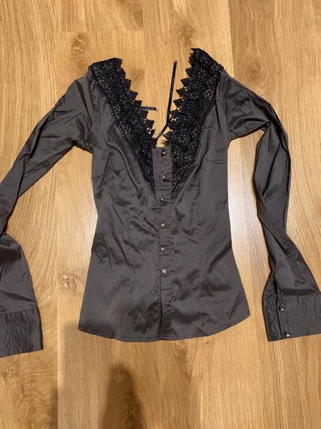 Košeľa s čipkou, s