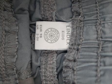 Nohavice na gumu v páse, lindex,98