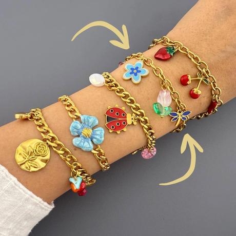 Náramok blue meadow, 