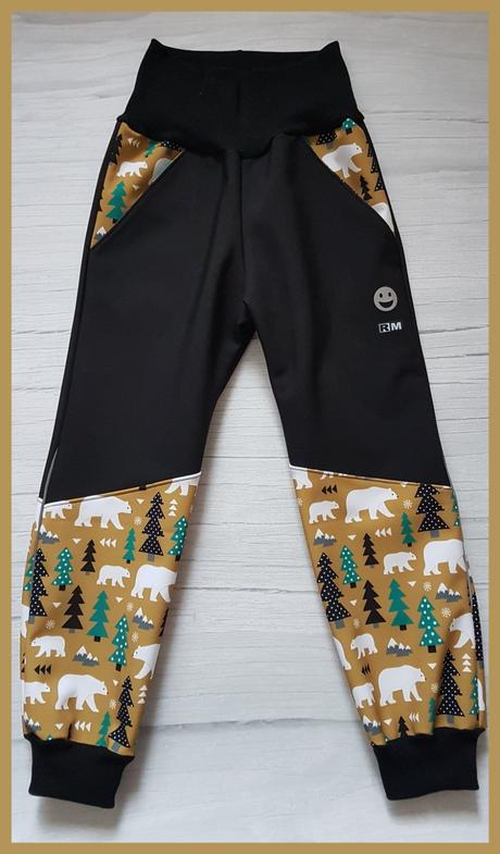 Softshellové nohavice, 80 - 152