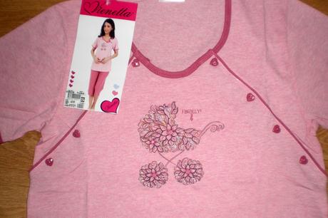 Tehotenské pyžamko, vienetta secret,l / m / s / xl
