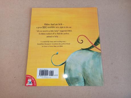 Rhino's great big itch,