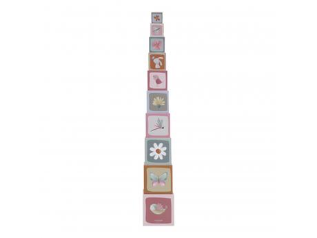 Little dutch kocky komín 10 ks kvety a motýle, 