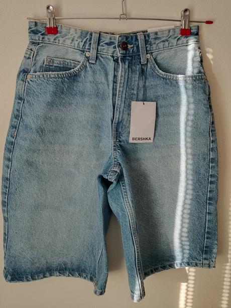 Chlapčenské baggy šortky, bershka,34