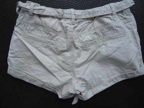 Safari bavlnené šortky s opaskom vel. 10-11r., h&m,146