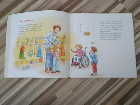 Kniha terka sa učí podeliť s ostatnými,