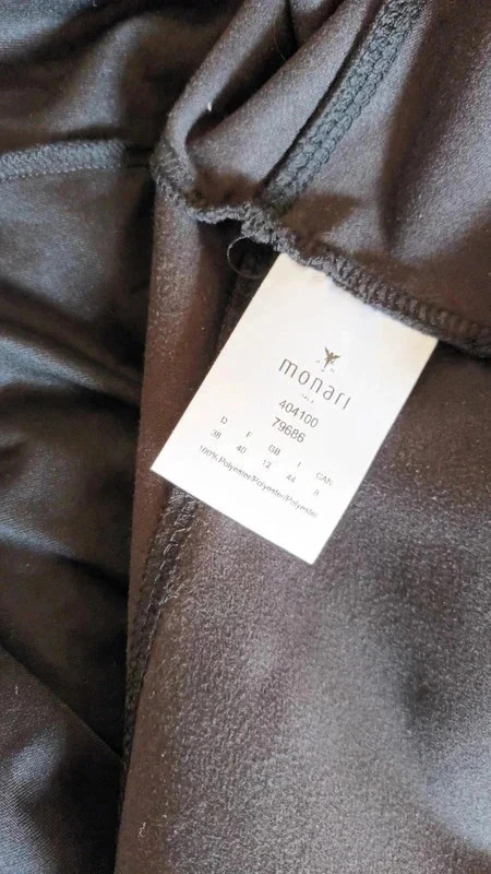 Koženková sukňa monari, v.38/40, 38