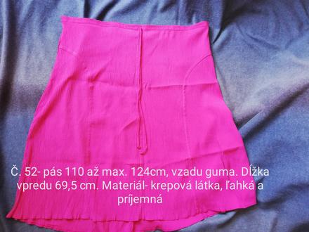 Sukňa č.52, 52