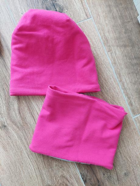 Obojstranny set nakrcnik čiapka krtko, 104