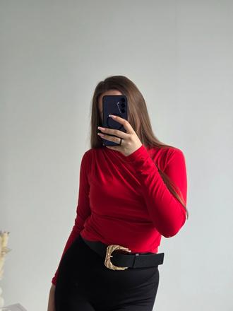 Zara červený top m, zara,m