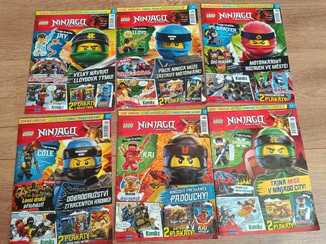 Casopisy lego ninjago 2018, 