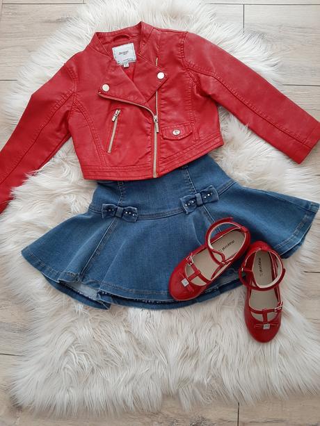 Koženkový kabát mayoral, mayoral,98