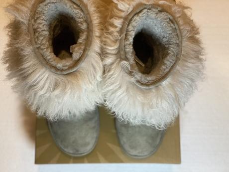 Ugg cizmy  s kozusinovym golierom, ugg,38