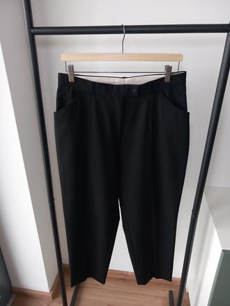 Čierne vlnené nohavice brax, m