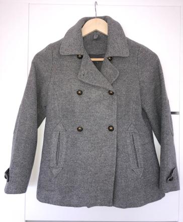 Dievčenský vlnený kabát zara kids 140 (9-10 r.), zara,140