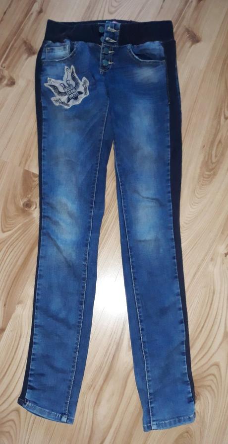 Dámské rifle denim č.36, denim,36