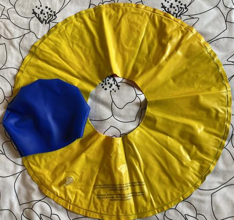 Nafukovací kruh - koleso + kúpacia čiapka,