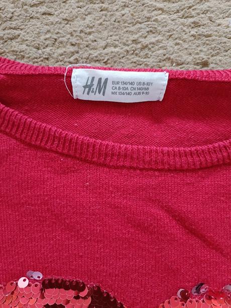 Sveter h&m č.134-140, h&m,134