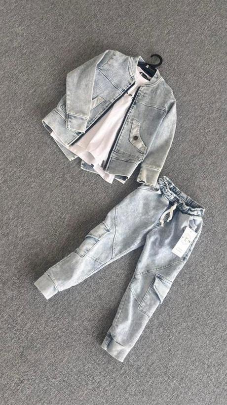 Štýlové mäkké jeans pre chlapcov, active,92 - 158