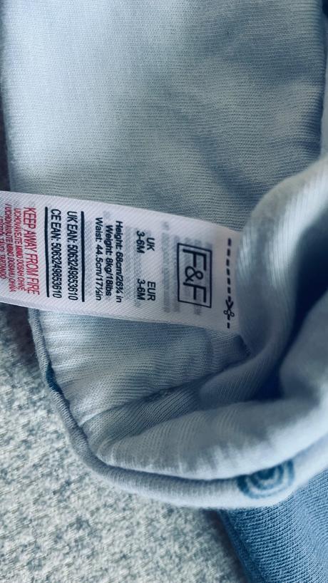 3ks detská čiapka, f&f,62