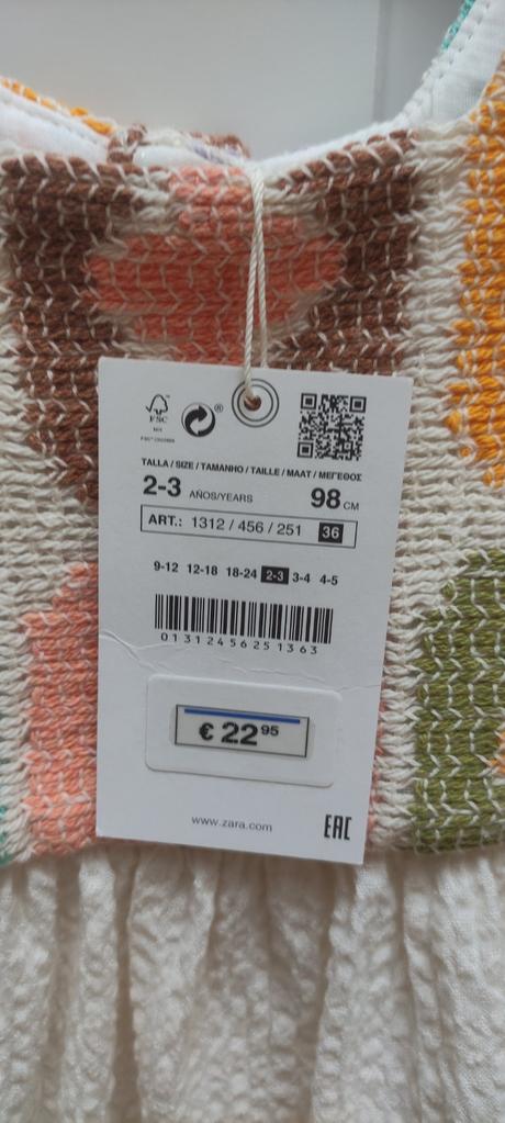 Letné šaty zara, zara,98