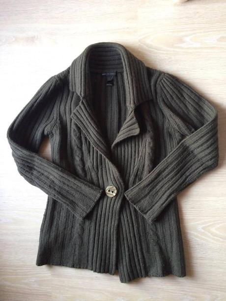 Mango hrubý sveter, mango,m