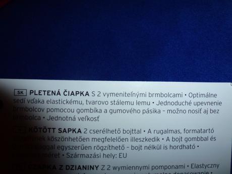 Nenosená čiapka s vymeniteľným brmbolcom, tcm,m