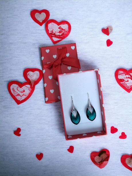 Strieborné náušnice slzy, 