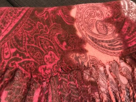 Upletový šál, xxl