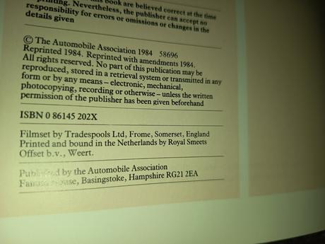 Touring book of britain,