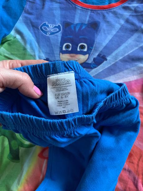 Pyzamka pyjamask 2ks, lindex,128