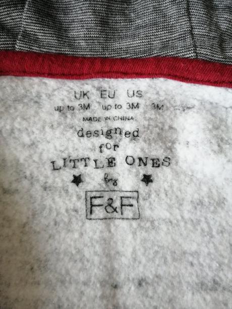 Overal panda s kapucňou, f&f,62