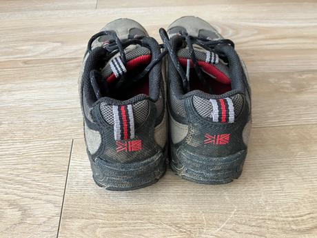 Kožené turistické topánky, karrimor,36