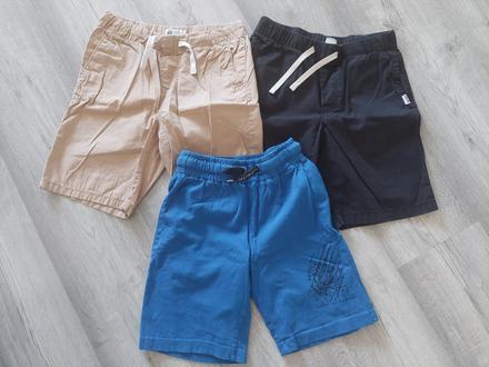 Chlapčenské kraťasy veľ.134/140, h&m,134