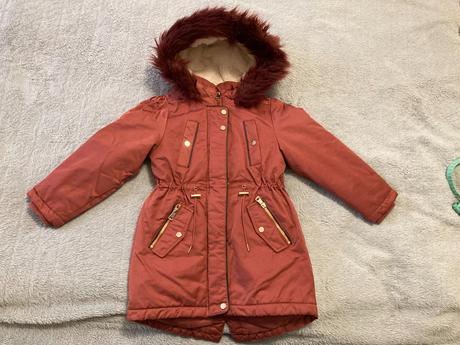 Nepremokavá zimná bunda/parka zn.next (veľ.116), next,116