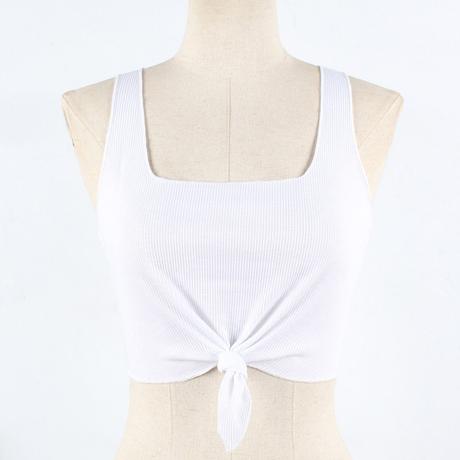 Tielko crop s uzlikom, s