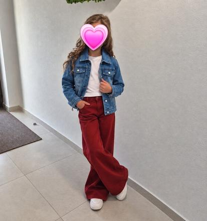 Riflová bunda, zara,134