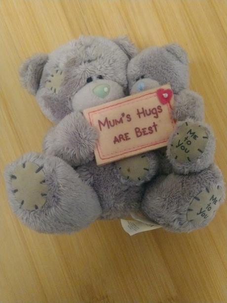 Me to you medveď s medvedíkom, mamino objatie 11cm, 