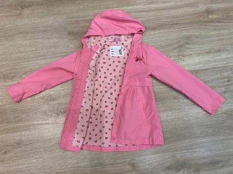 Ružový kabátik s lienkami - takko č. 122, takko,122