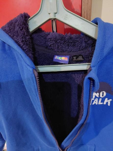 Teplá mikina, lupilu,110