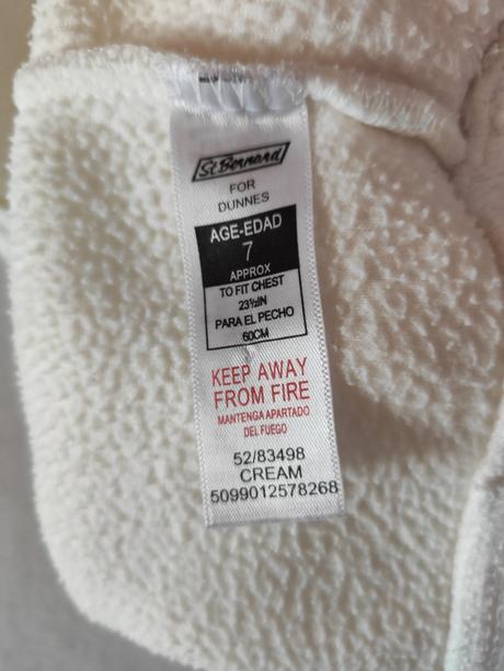 Mikina teplá, st. bernard,122