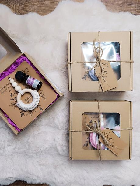 Handmade makramé difúzer s vonným olejom,