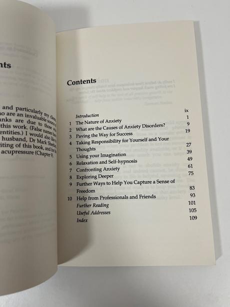 Anxiets, phobias & panic attacts, 