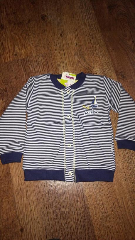 Bavlnená hrubšia bundička, 80