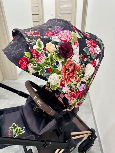 Cybex priam kočík spring blossom dark, cybex,cybex priam 4