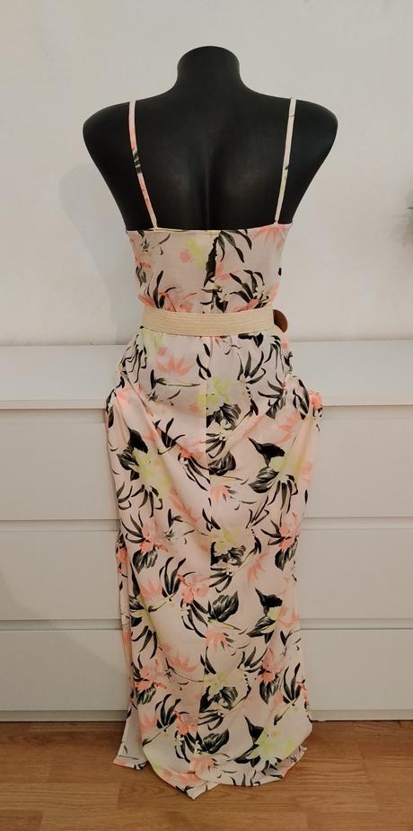 H&m dlhé kvetované šaty, h&m,34