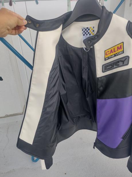 Koženková bunda, bershka,s