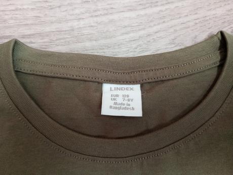 Tričko lindex nové veľkosť 128, lindex,128